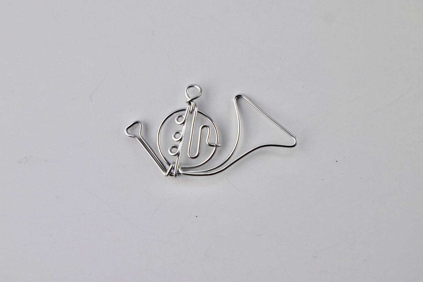 French Horn Earrings Lightweight Wire Jewelry Gift for Musicians