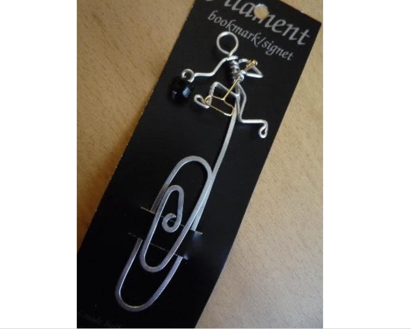 Curling Player Brooch or Bookmark // Gift for Curlers