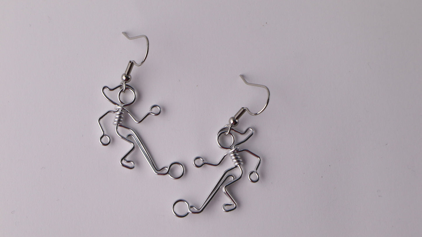 Soccer Player Earrings Gift for Girls