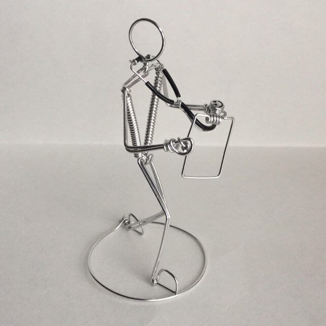 Doctor or Nurse Freestanding Decoration, Desk Ornament, Custom Gift can be Personalized