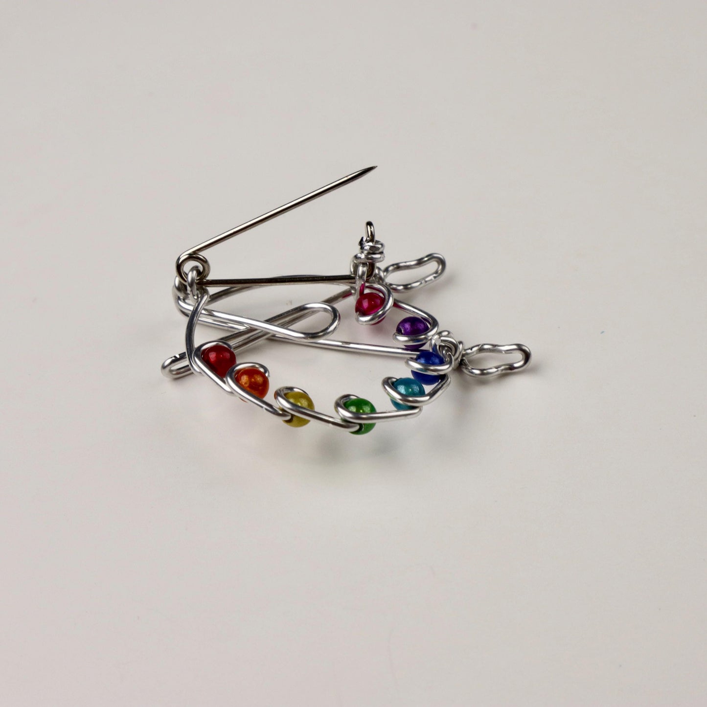 Painter's Palette Brooch or Bookmark Wire Jewelry Gift for Artists