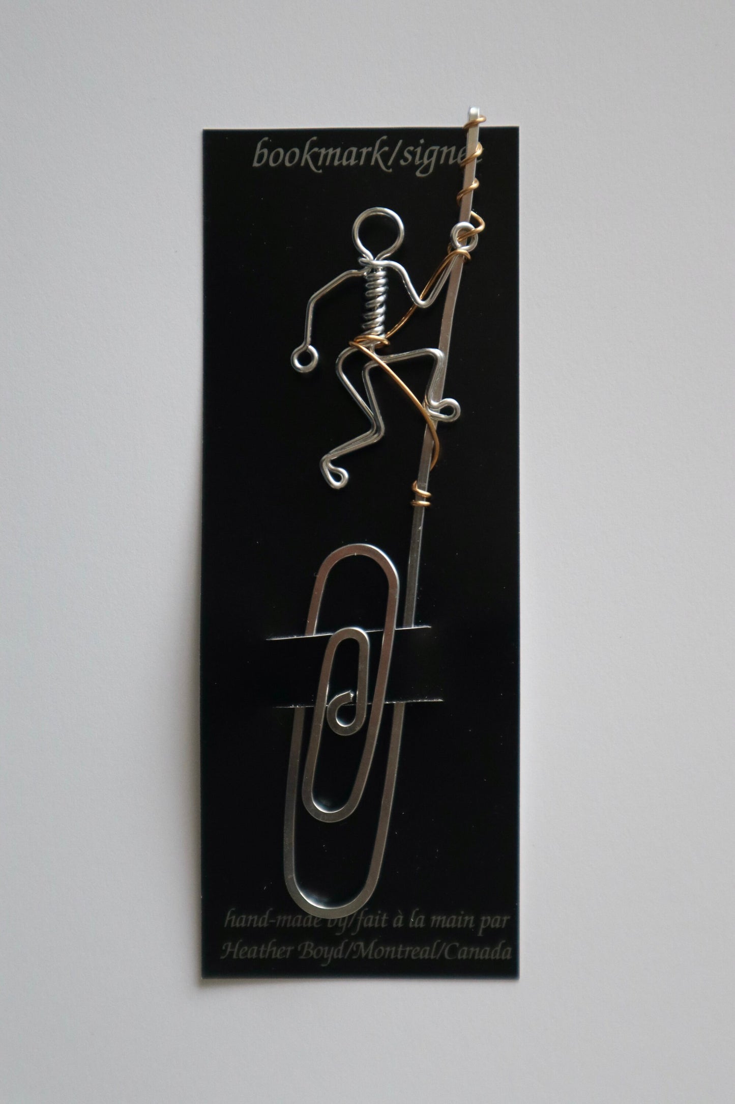 Rock Climber Bookmark // Gift for Teachers and Readers