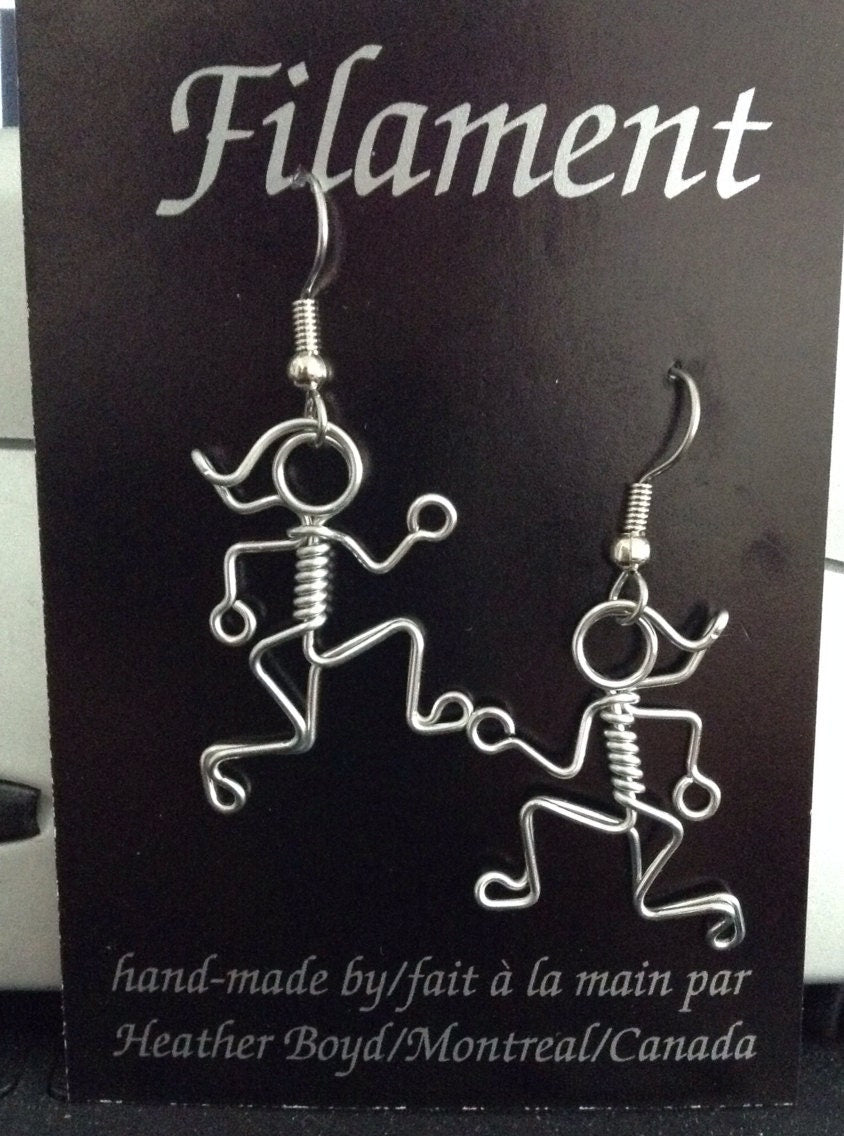 Runner Earrings Dangling, Lightweight, Non-tarnish