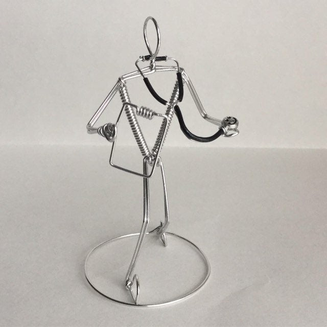 Doctor or Nurse Freestanding Decoration, Desk Ornament, Custom Gift can be Personalized