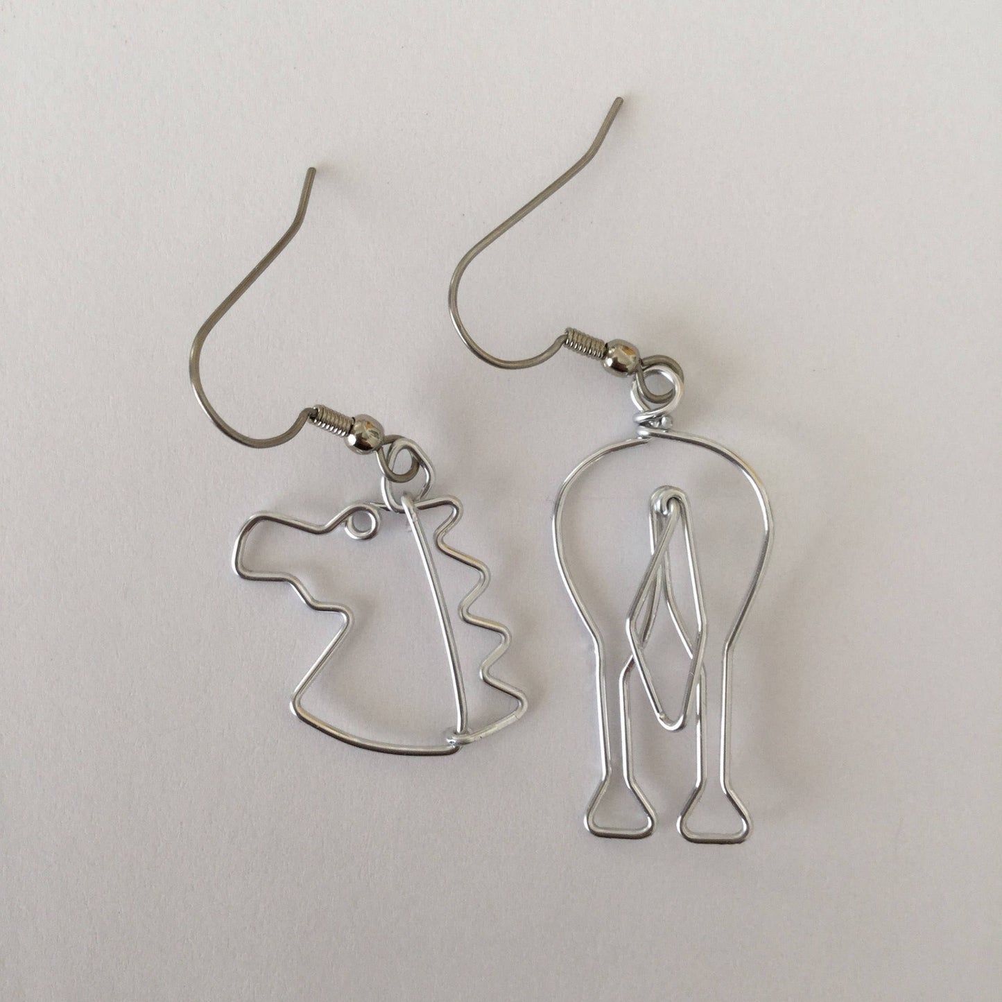 Cow Butt Earrings Wire Jewelry