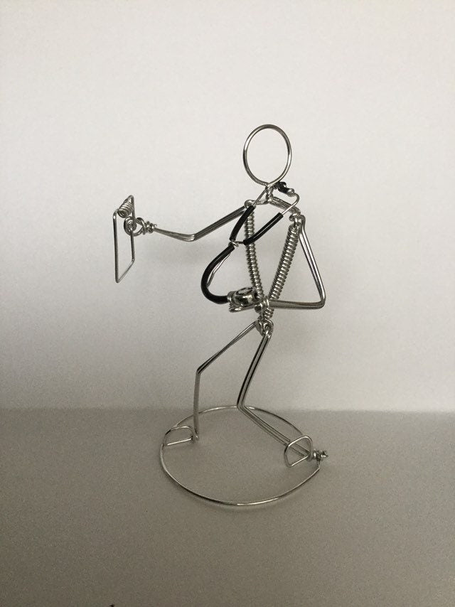 Doctor or Nurse Freestanding Decoration, Desk Ornament, Custom Gift can be Personalized