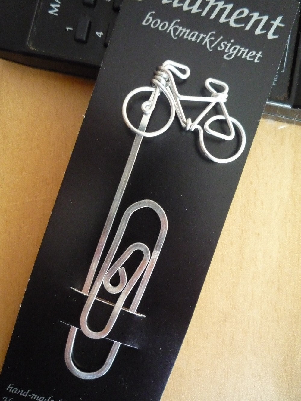 Bike Bookmark or Brooch // Gift for Cyclists