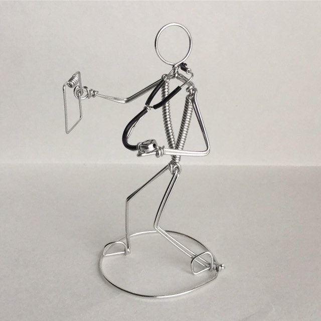 Doctor or Nurse Freestanding Decoration, Desk Ornament, Custom Gift can be Personalized