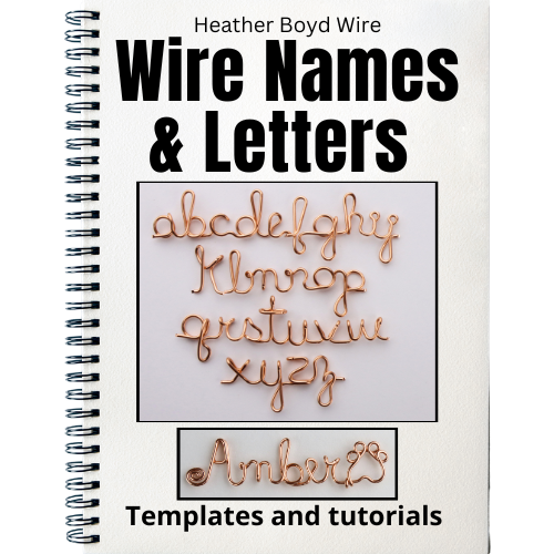 E-book Wire Letters and Names to Make and Sell - Templates & Tutorials