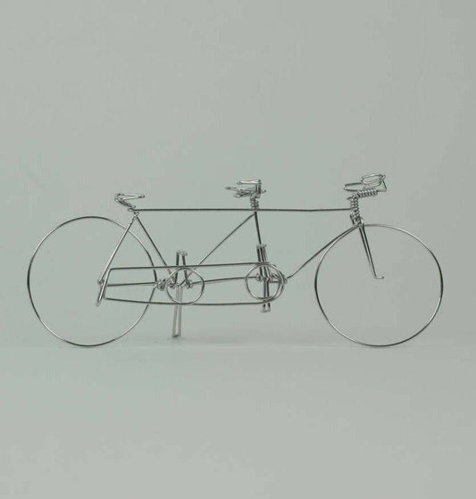 Tandem Bike Ornament or Wedding Cake Topper