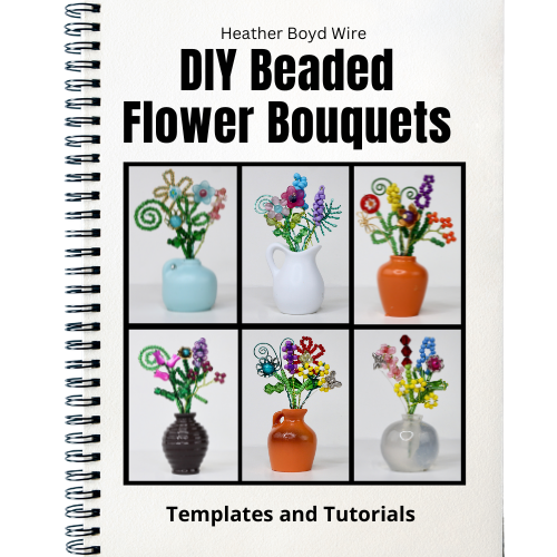 DIY Beaded Flower Bouquet ebook Digital Download