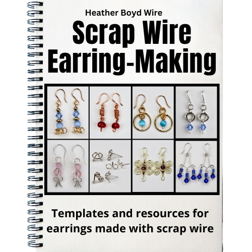 Scrap Wire Earring-Making Ebook, Jewelry Making Templates and Tutorials