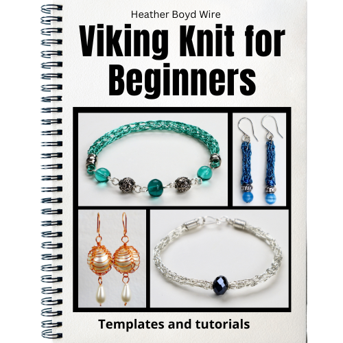 Beginner Viking Knit ebook - Wire Jewelry Templates and Tutorial Digital PDF