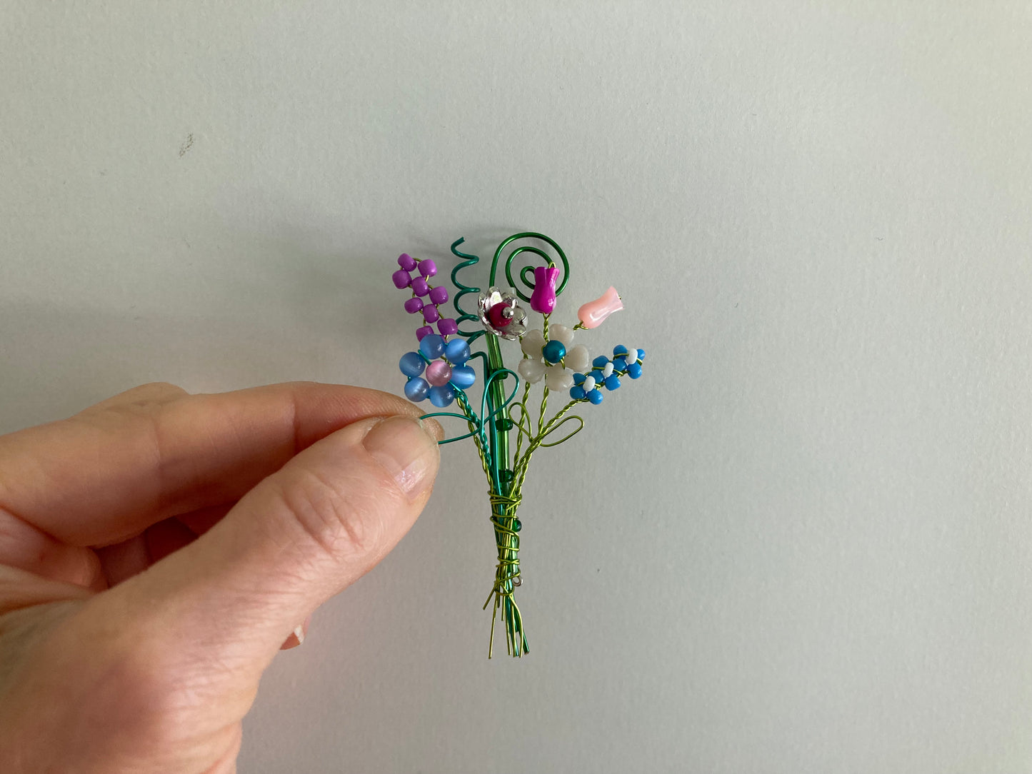 DIY Beaded Flower Bouquet ebook Digital Download