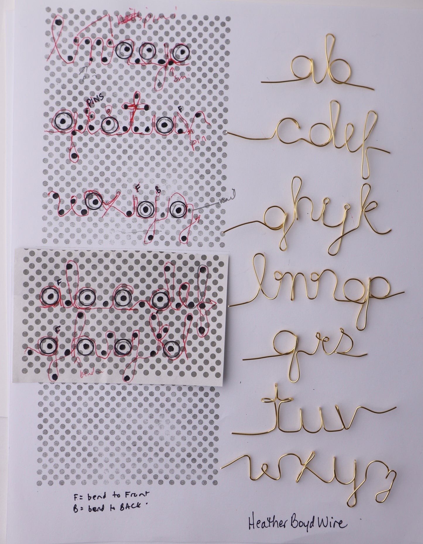E-book Wire Letters and Names to Make and Sell - Templates & Tutorials
