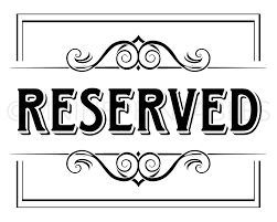 Reserved Personalization