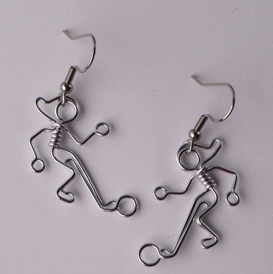 Soccer Player Earrings Gift for Girls