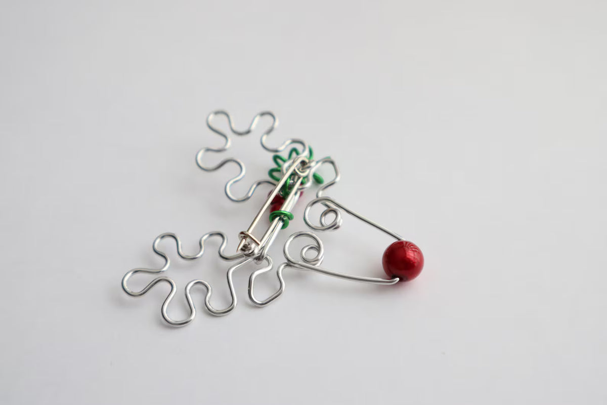 Reindeer Brooch Gift for Mom, Grandmother, Hostess