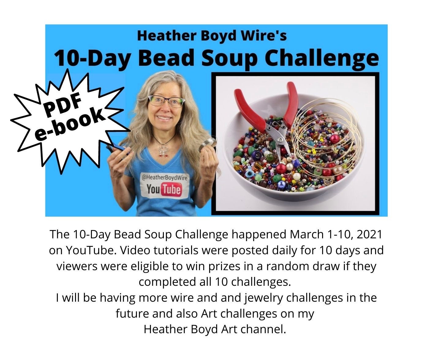 E-book 10-Day Bead Soup Jewelry Making Challenge // Templates and Tutorials