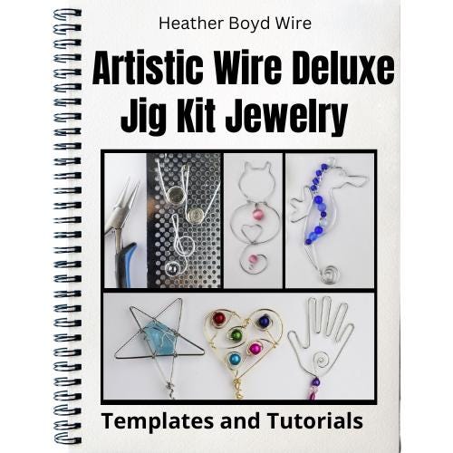 Artistic Wire Deluxe Jig Kit Printable Templates Ebook, Wire Art Digital Download