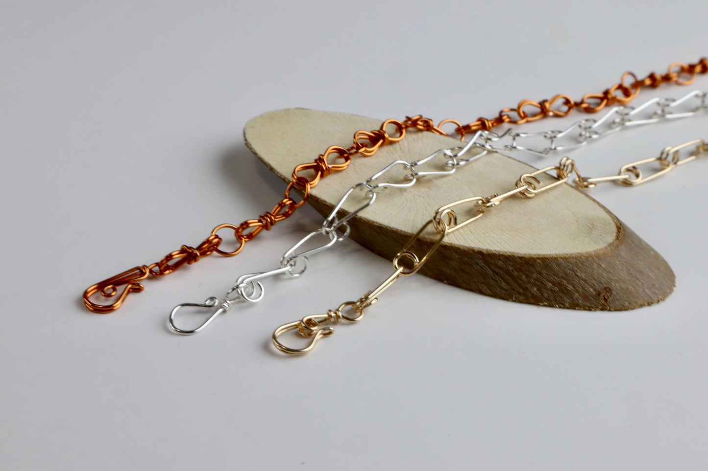 Wire Jig Chain Link Bracelets ebook / Beginner Jewelry Making Patterns and Tutorials