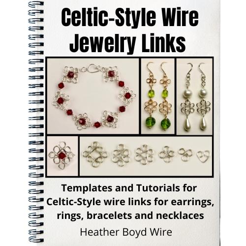 Celtic Wire Jewelry Links Ebook / Rings, Earrings, Bracelet Templates / Jewelry Making Patterns