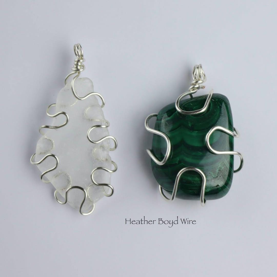 Sea Glass Jewelry & Ornaments, Jewelry Making Templates, Tutorials, PDF Printable Patterns