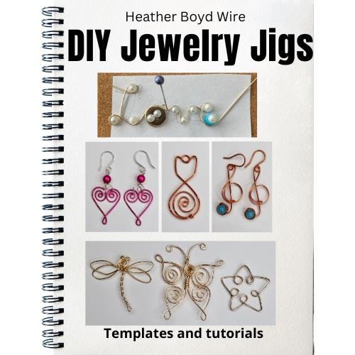 DIY Jig for Wire Jewelry Making - Templates, Tutorials, PDF Printable Patterns